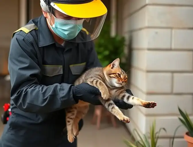 Dead Cat Removal Reservoir
